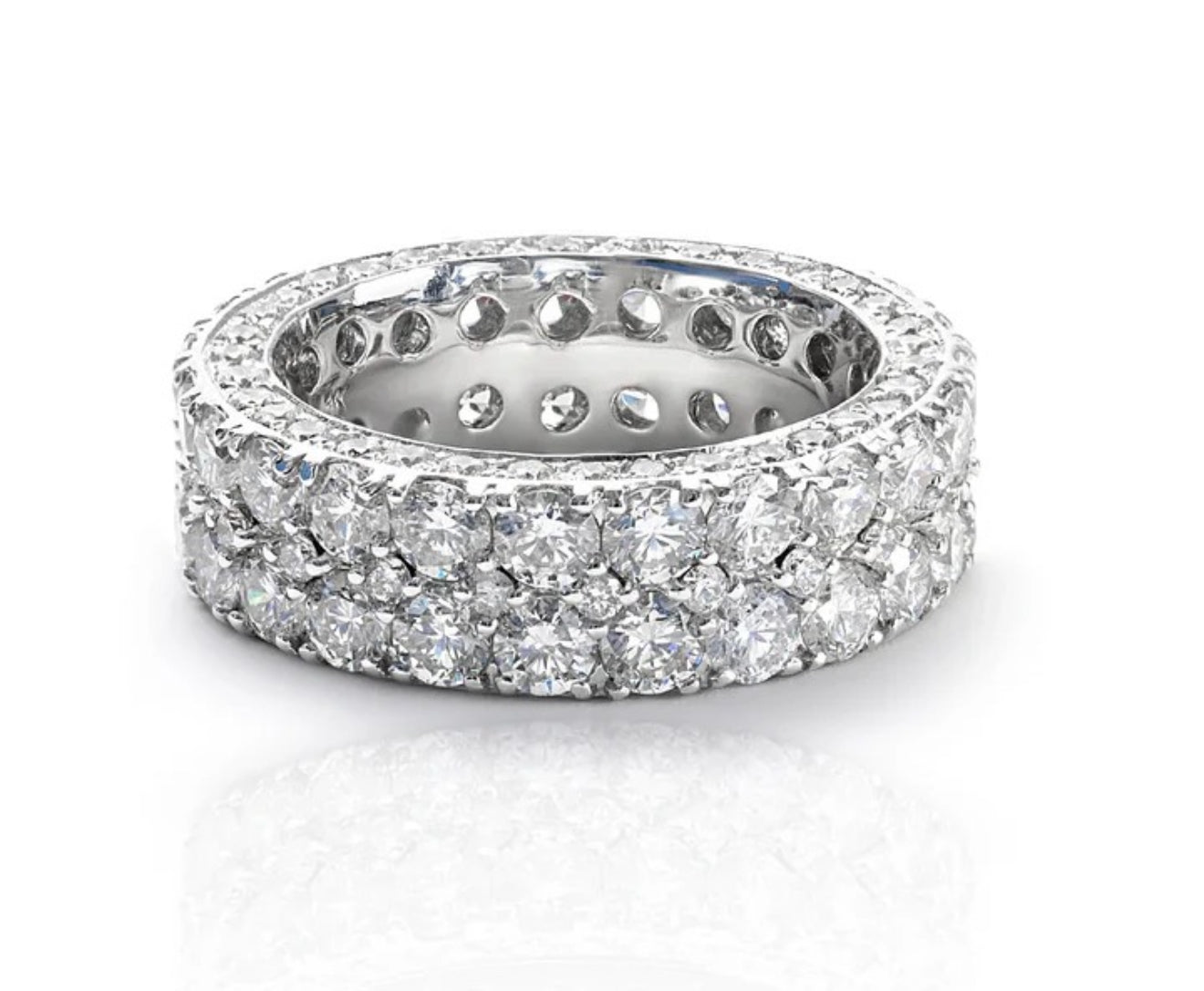 Full Diamond Eternity Ring