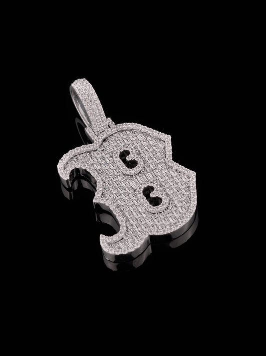 Diamond Letter Pendants