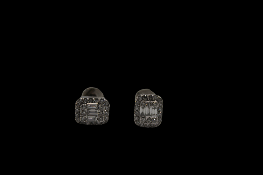 Baguette Diamond Earrings