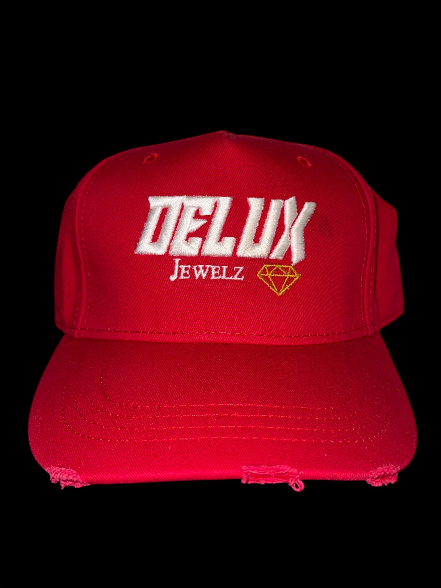 Delux Jewelz Red Cap