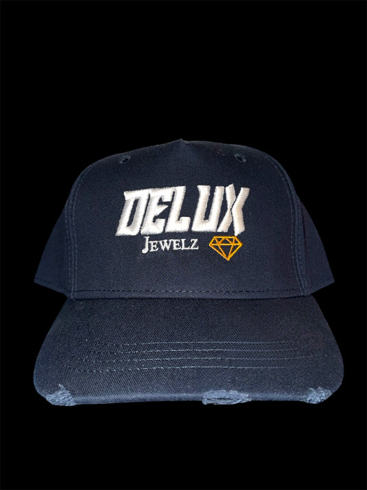 Delux Jewelz Navy Cap